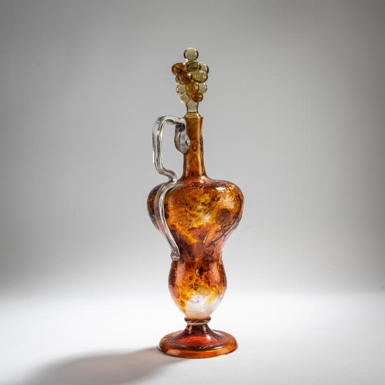 Bild 3 zu Objekt, Karaffe mit Stopfen 'Raisins', 1895, Emile Gall&eacute;, Gall&eacute;, Nancy, 168A 119