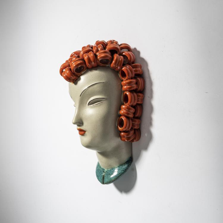 Bild 1 zu Objekt, Wandmaske, Ende 1940er Jahre, Tschechoslowakei, 168B 501