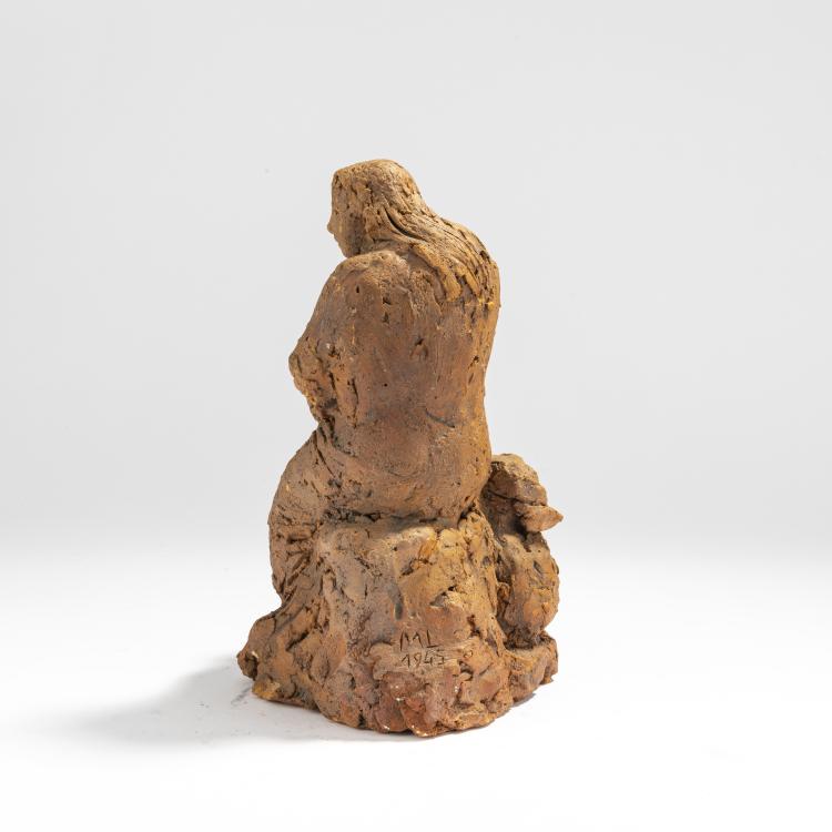 Bild 2 zu Objekt, Seated, 1945, Marianne L&uuml;dicke, 169C 498