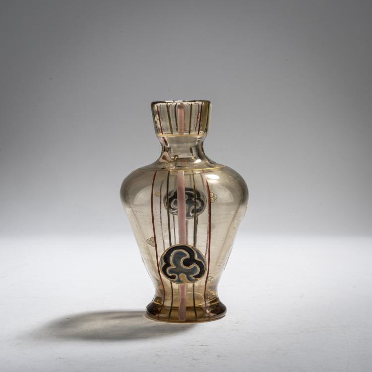 Bild 1 zu Objekt, Small Japanese style vase, c. 1880, Emile Gall&eacute;, Gall&eacute;, Nancy, 168A 102