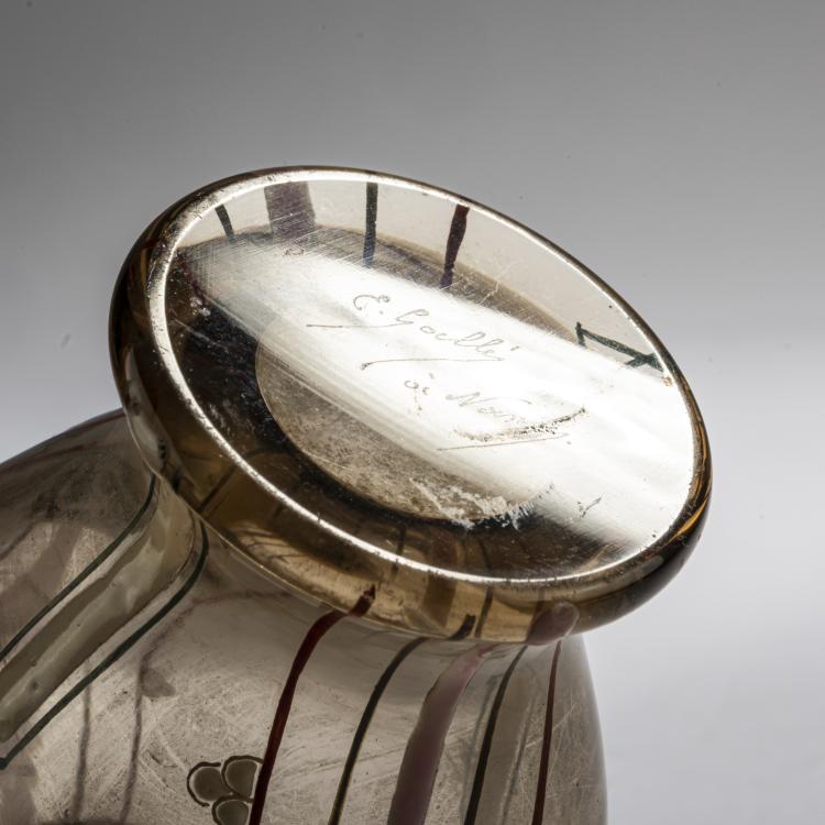 Bild 4 zu Objekt, Small Japanese style vase, c. 1880, Emile Gall&eacute;, Gall&eacute;, Nancy, 168A 102