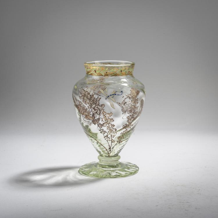 Bild 1 zu Objekt, Small Vase 'Foug&egrave;re', c. 1885, Emile Gall&eacute;, Gall&eacute;, Nancy, 168A 105