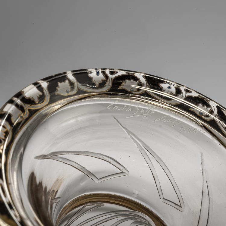 Bild 3 zu Objekt, Wine glass, 1884, Emile Gall&eacute;, Gall&eacute;, Nancy, 168A 103