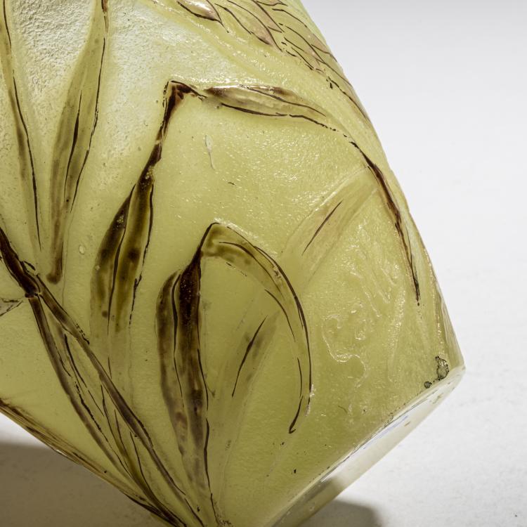 Bild 4 zu Objekt, Small  'Clair de Lune'-'Epis de bl&eacute; et Insectes' vase, 1884-89, Emile Gall&eacute;, Gall&eacute;, Nancy, 168A 100