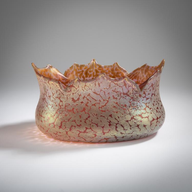 Hauptbild zu Objekt, Jardiniere, c. 1900, B&ouml;hmen, 168A 252