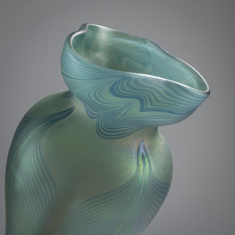 Bild 2 zu Objekt, 'Pfauenfeder'-Vase, 1899/1900, Karl Schmoll von Eisenwerth, Poschinger, Ferdinand von, Buchenau, 168A 300