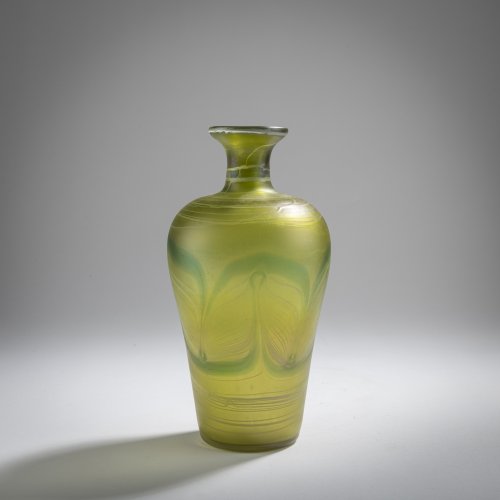 'Pfauenfeder'-Vase, um 1900