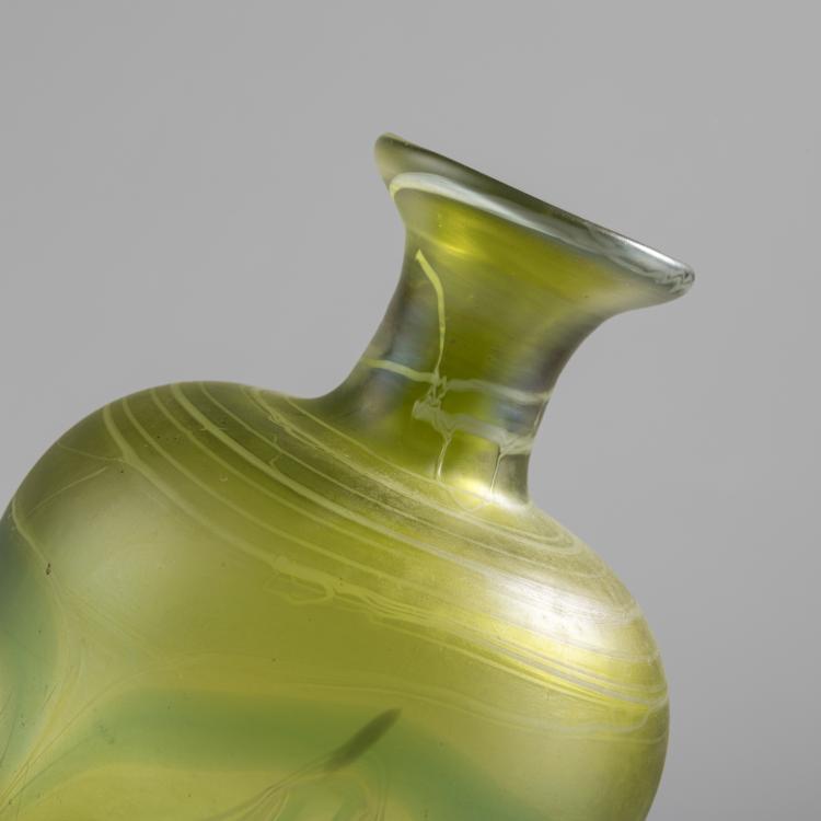 Bild 2 zu Objekt, 'Peacock Feather' Vase, c. 1900, Poschinger, Ferdinand von, Buchenau, 168A 306