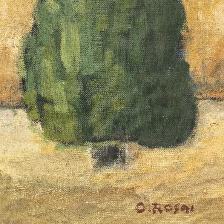 Bild 1 zu Objekt, 'Landschaft', 1950er Jahre, Ottone Rosai, 169E 1011