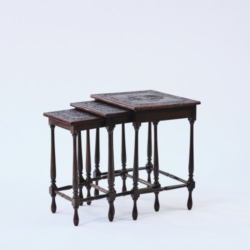 Three nesting tables 'El Inca', 1950s