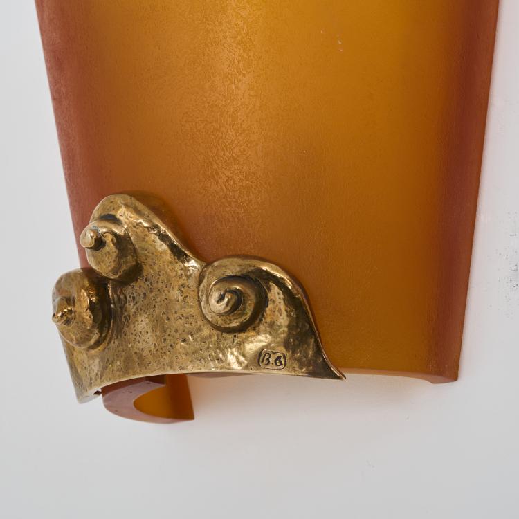 Bild 5 zu Objekt, Two 'Salambo' wall lights, c. 2000, Elizabeth Garouste,Mattia Bonetti, BGH Edition, Paris, 169A 132