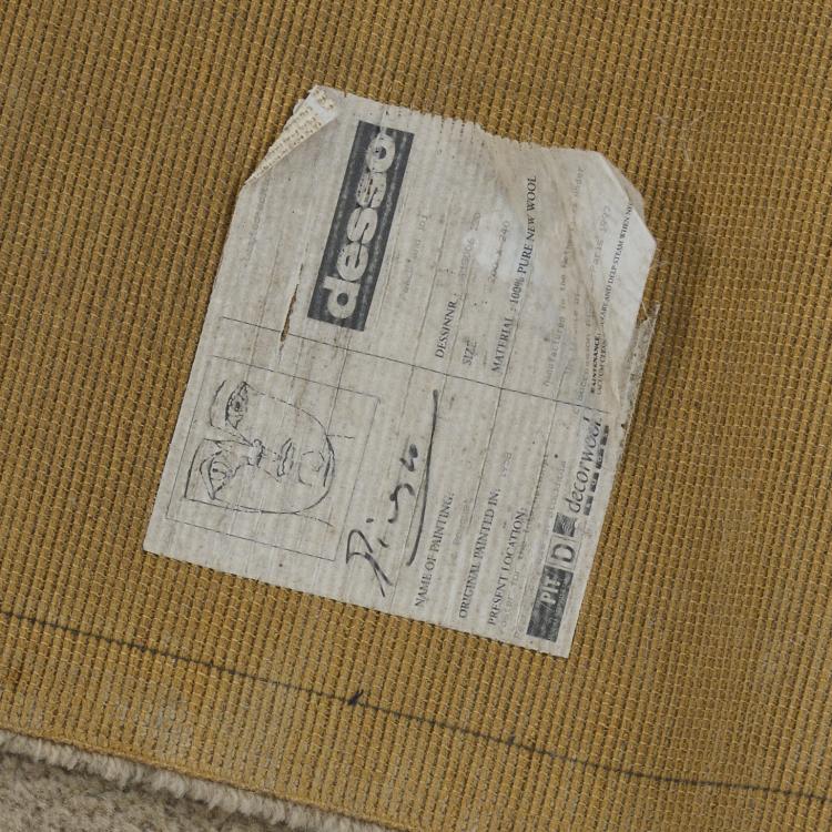 Bild 2 zu Objekt, Carpet 'Foug&egrave;res beige', c. 1993, Elizabeth Garouste,Mattia Bonetti, SAM LAIK, Paris, 169A 129