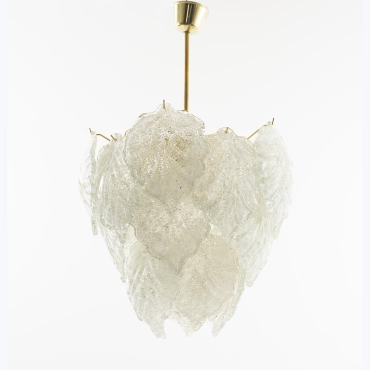 Bild 1 zu Objekt, Deckenleuchte, 1970er Jahre, Venini & C., Murano (zugeschrieben/attr.), 170A 189