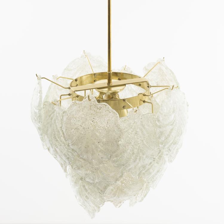 Bild 2 zu Objekt, Deckenleuchte, 1970er Jahre, Venini & C., Murano (zugeschrieben/attr.), 170A 189