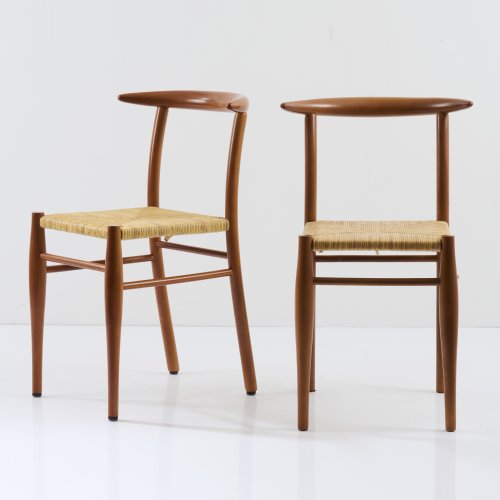 Two 'Tessa Nature' chairs, 1985