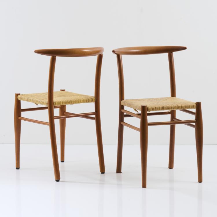 Bild 2 zu Objekt, Zwei St&uuml;hle 'Tessa Nature', 1985, Philippe Starck, Driade Aleph, Caorso, 169A 134