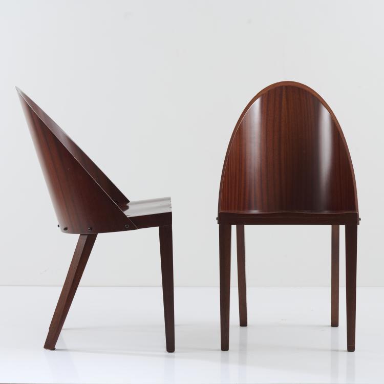 Bild 2 zu Objekt, Zwei St&uuml;hle 'Royalton' - '44', 1985, Philippe Starck, Driade Aleph, Caorso, 169A 141