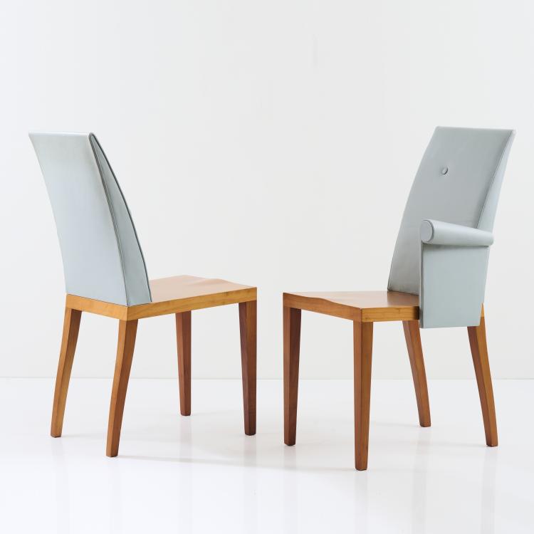Bild 2 zu Objekt, Zwei St&uuml;hle 'Asahi', 1991, Philippe Starck, Driade Aleph, Caorso, 169A 136
