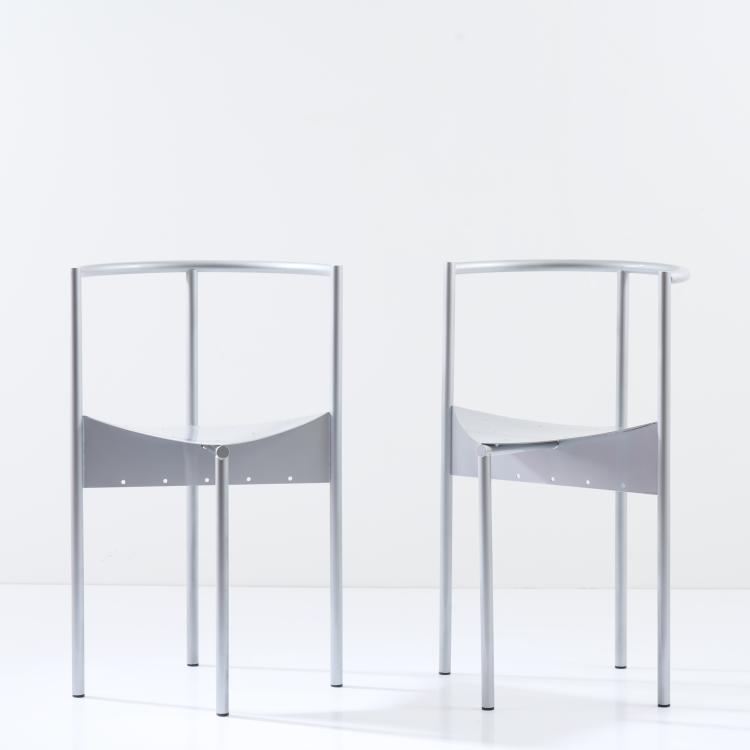 Hauptbild zu Objekt, Two 'Wendy Wright' chairs, 1986, Philippe Starck, Disform, Barcelona, 169A 137