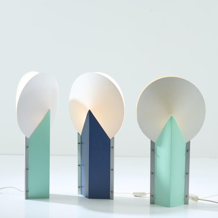 Bild 2 zu Objekt, Drei Tischleuchten 'Moon', 1994, Samuel Parker, SLAMP, Rom, 169C 768