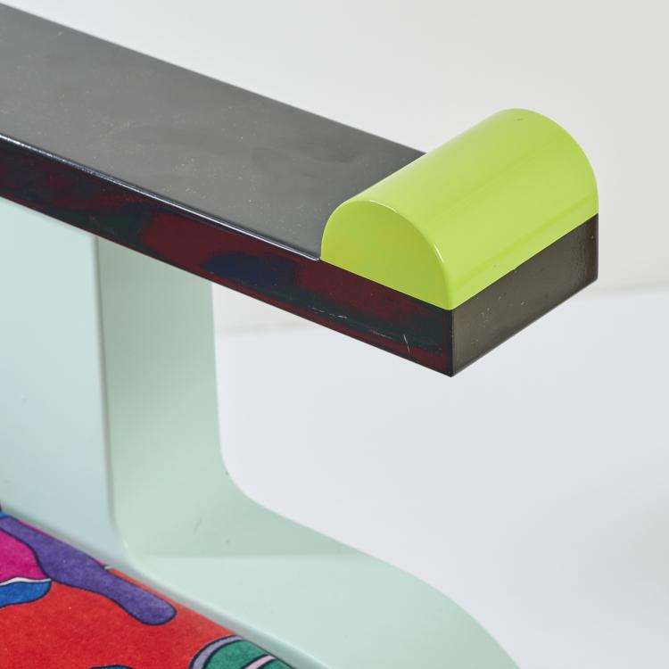 Bild 1 zu Objekt, 'Mamounia' armchair, 1985, Nathalie Du Pasquier,George J. Sowden, Memphis, Mailand, 170A 273