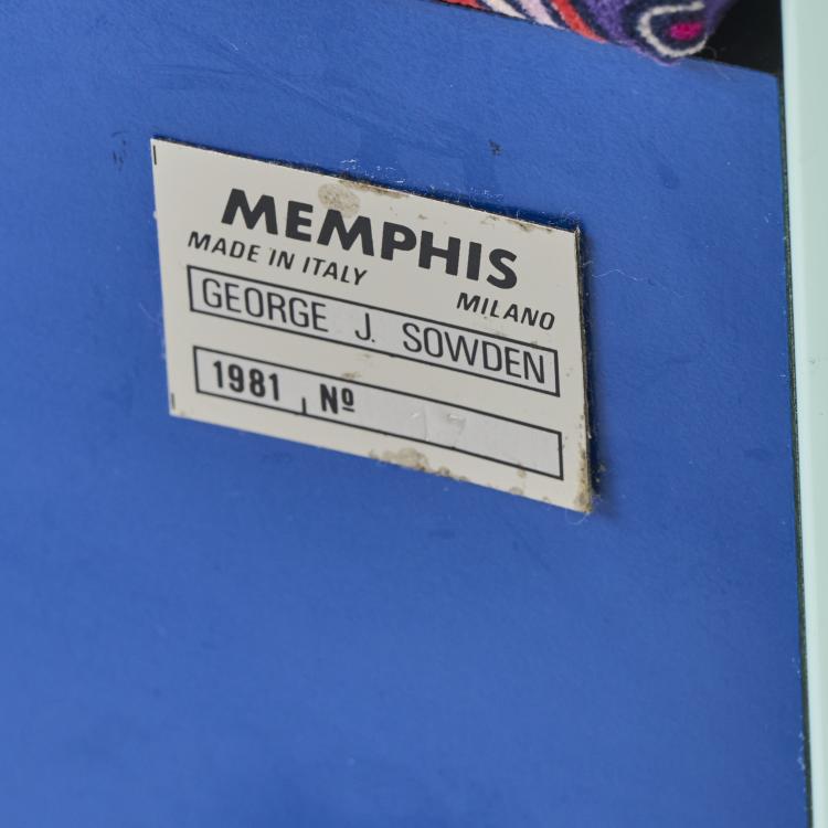 Bild 6 zu Objekt, 'Mamounia' armchair, 1985, Nathalie Du Pasquier,George J. Sowden, Memphis, Mailand, 170A 273