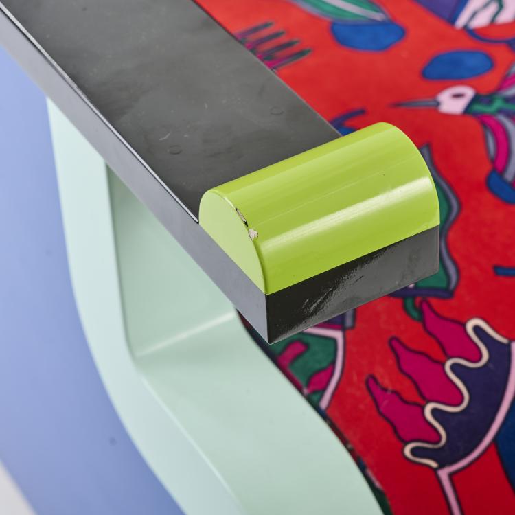 Bild 10 zu Objekt, 'Mamounia' armchair, 1985, Nathalie Du Pasquier,George J. Sowden, Memphis, Mailand, 170A 273