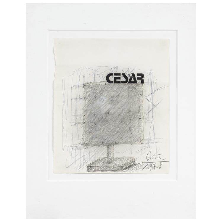 Hauptbild zu Objekt, Untitled, 1978, C&eacute;sar Baldaccini (C&eacute;sar), 169E 940