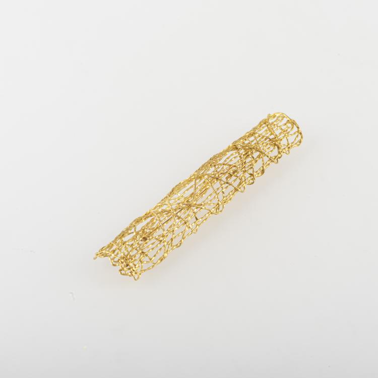 Bild 1 zu Objekt, Brosche 'Gold wire', 1989, Yasuki Hiramatsu, 169D 824