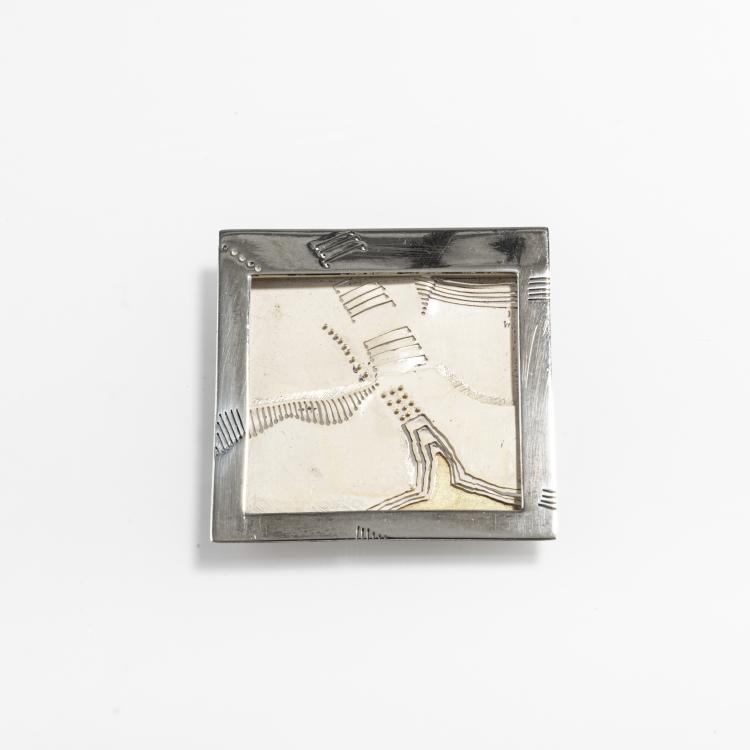 Bild 2 zu Objekt, Brosche, um 1974, Jens-R&uuml;diger Lorenzen, 169D 840