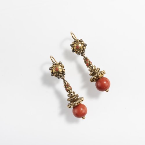 Pair of earrings, 1950s