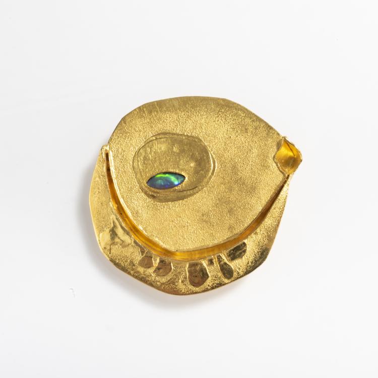 Hauptbild zu Objekt, Brooch, c. 1970, Klaus Ullrich, 169D 813