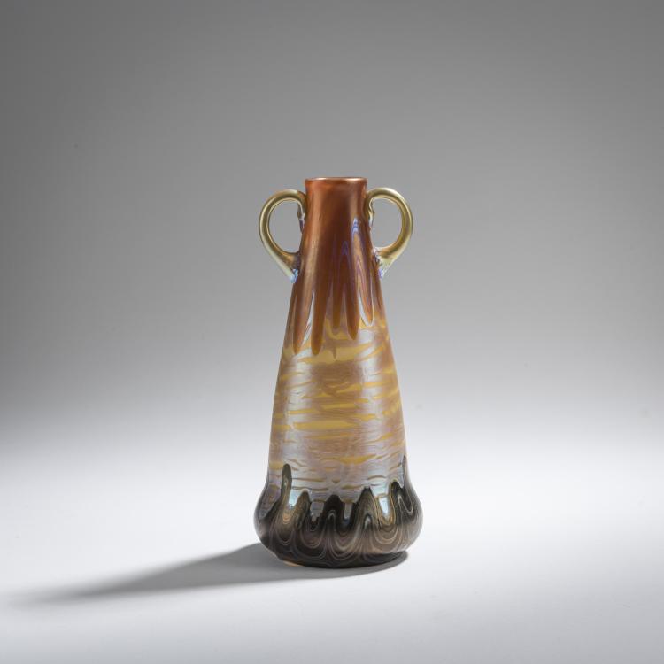 Bild 2 zu Objekt, Ph&auml;nomen-Henkelvase f&uuml;r E. Bakalowits S&ouml;hne, 1902, Franz Hofst&ouml;tter (zugeschrieben), L&ouml;tz Wwe., Klosterm&uuml;hle, 168A 280