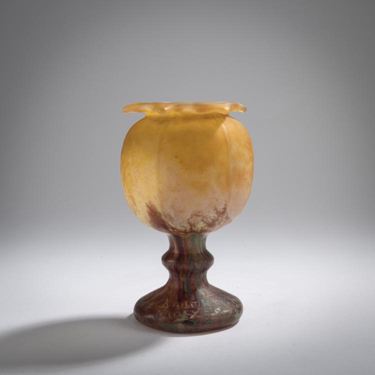 Bild 1 zu Objekt, Vase 'Verre de Jade', 1919-23, Daum Fr&egrave;res, Nancy, 168A 85