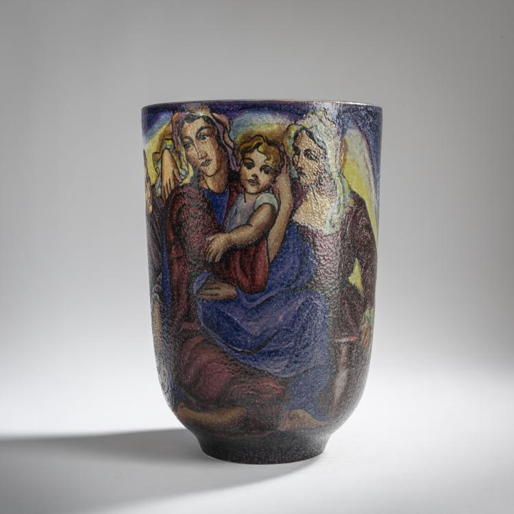 Bild 1 zu Objekt, Vase, 1940s, Bruno Riedel, Riedel, Bruno, Steinsch&ouml;nau, 173B 400