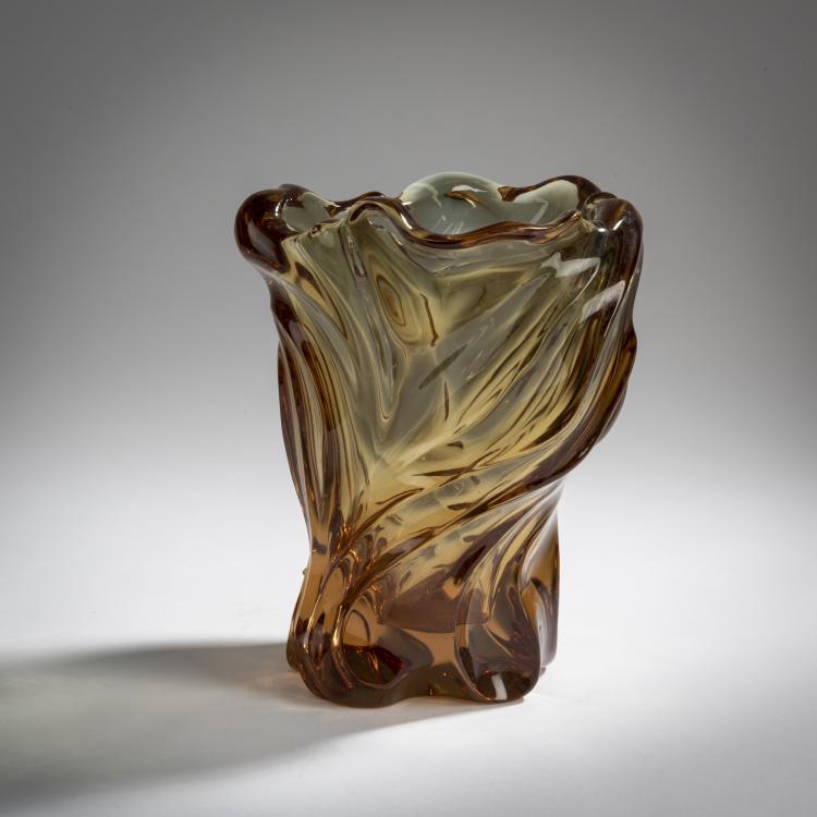 Hauptbild zu Objekt, Vase, 1929, Heinrich Hussmann, Moser, Ludwig, Karlsbad, 168A 293