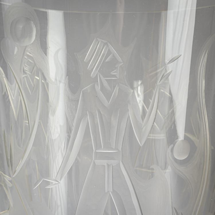 Bild 4 zu Objekt, Vase, c. 1930, Konrad Habermeier, Stuttgarter Kunstgewerbeschule, Eiff, Wilhelm von, 173B 394