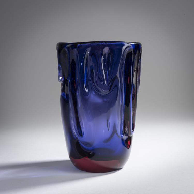 Hauptbild zu Objekt, Vase 'Irregulare tronco albero', 1939, Flavio Poli, Seguso Vetri d'Arte, Murano, 173C 690