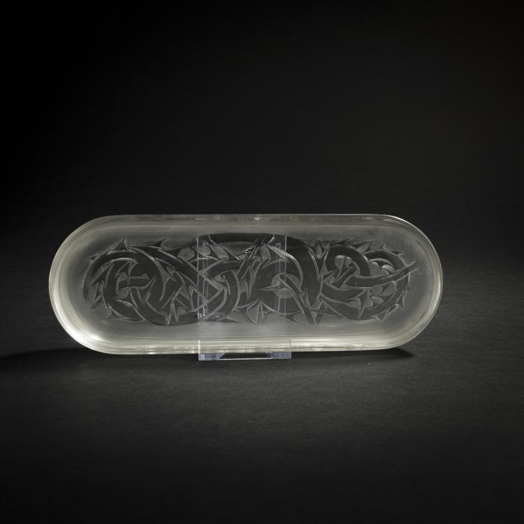 Bild 1 zu Objekt, Comb dish from the 'Epines' set, 1920, Ren&eacute; Lalique, Lalique, Wingen-sur-Moder, 168A 165
