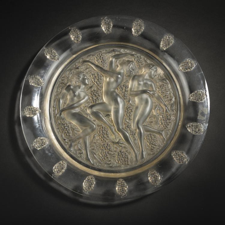 Bild 1 zu Objekt, Zierteller 'C&ocirc;te d'or', 1943, Ren&eacute; Lalique, Lalique, Wingen-sur-Moder, 168A 201