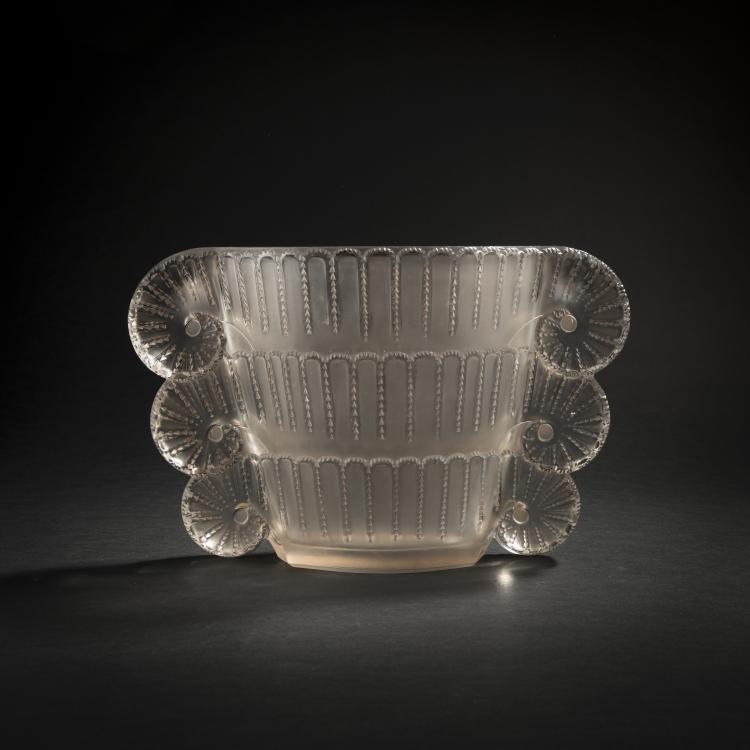 Hauptbild zu Objekt, Vase 'Jaffa', 1937, Ren&eacute; Lalique, Lalique, Wingen-sur-Moder, 168A 199