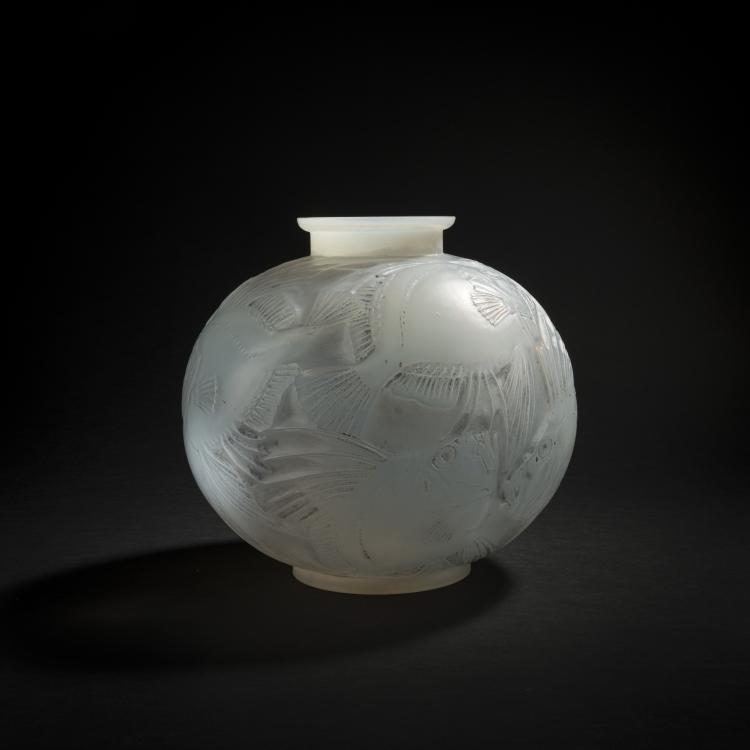 Bild 1 zu Objekt, Vase 'Poissons', 1921, Ren&eacute; Lalique, Lalique, Wingen-sur-Moder, 168A 169