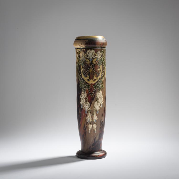 Hauptbild zu Objekt, Vase 'Coeur de Jeannette', c. 1900, Legras & Cie., Saint-Denis, 168A 212
