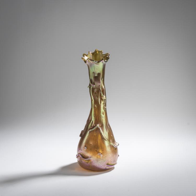 Bild 1 zu Objekt, Vase 'R&uuml;schen', 1904, L&ouml;tz Wwe., Klosterm&uuml;hle, 168A 285