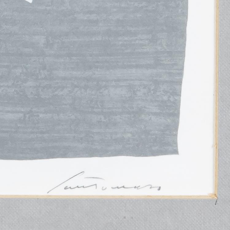 Bild 1 zu Objekt, Untitled (abstract composition), around 1975, Giuseppe Santomaso, 169E 1015