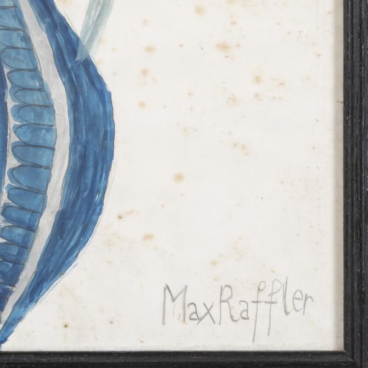 Bild 1 zu Objekt, Flower bouquet in stoneware jug, probably 1960s, Max Raffler, 169E 1007