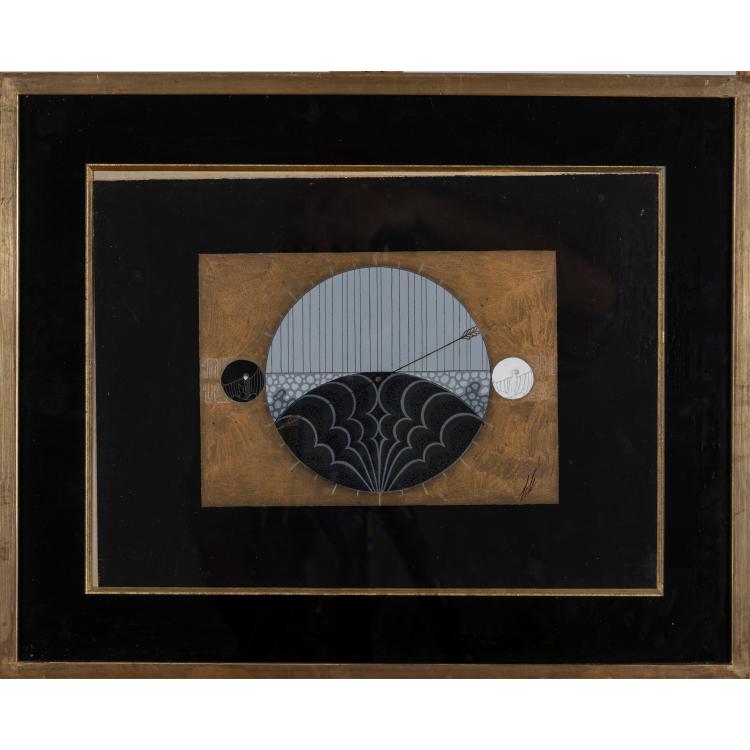 Hauptbild zu Objekt, 'Le Barom&egrave;tre Oc&eacute;ans', probably 1920s, Romain de Tirtoff (Ert&eacute;), 169E 936