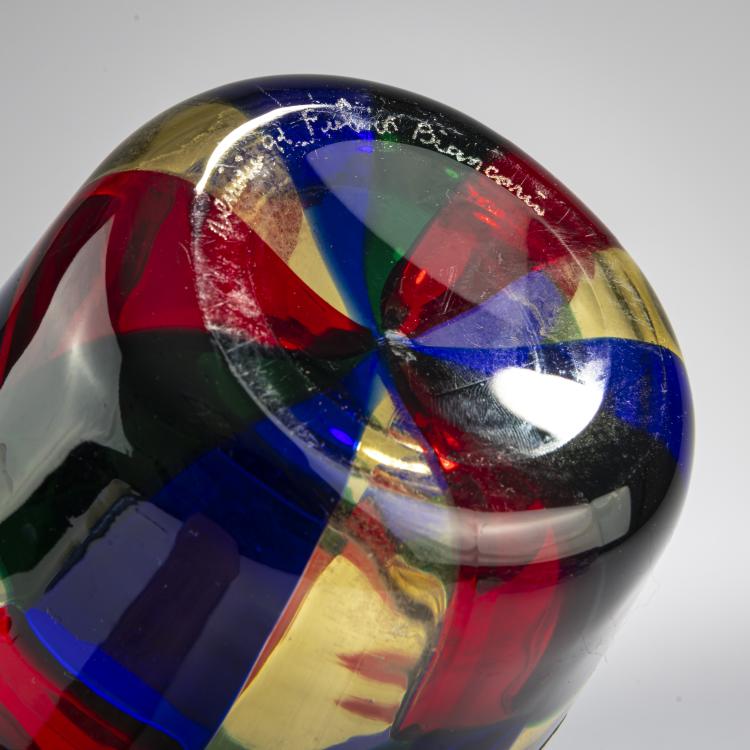 Bild 4 zu Objekt, 'Pezzato' vase, c. 1951, Fulvio Bianconi, Venini & C., Murano, 170C 603