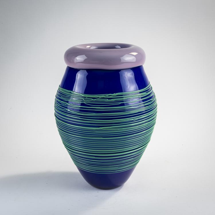 Bild 1 zu Objekt, 'Folto' vase, 1984, Mary Ann 'Toots' Zynsky, Venini & C., Murano, 170C 595