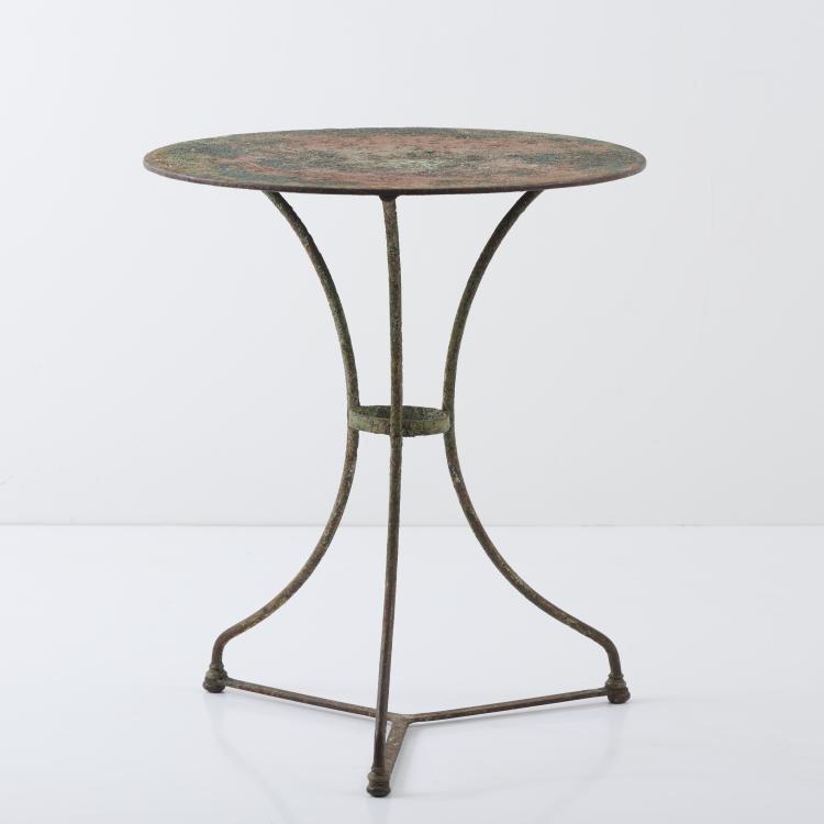 Hauptbild zu Objekt, Bistrotisch, 1930er/40er Jahre, Frankreich, 170B 478